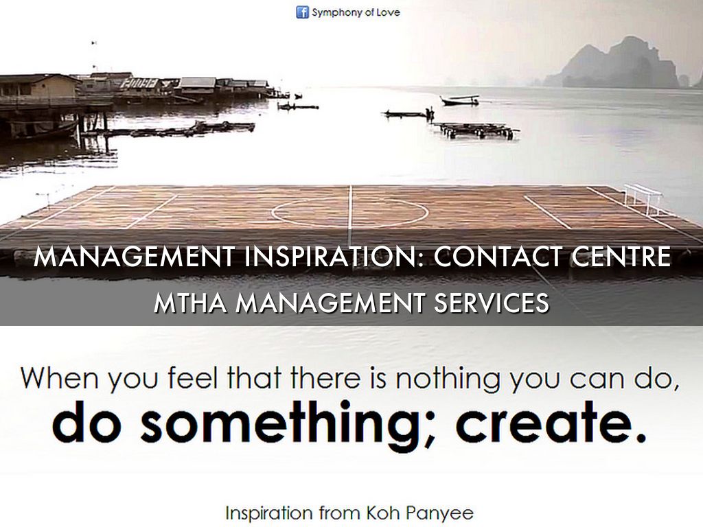 Management Inspiration: Contact Centre