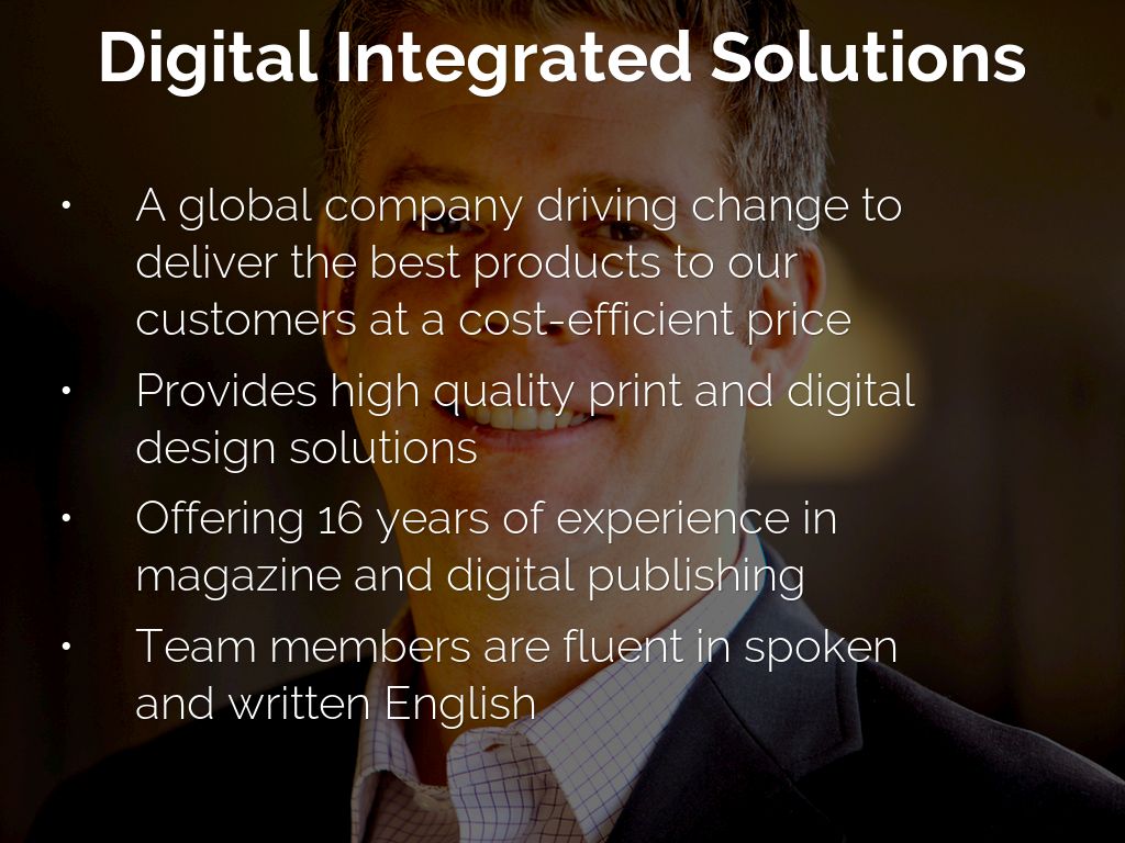 Digital Integrated Solutions (France) by Bernadette