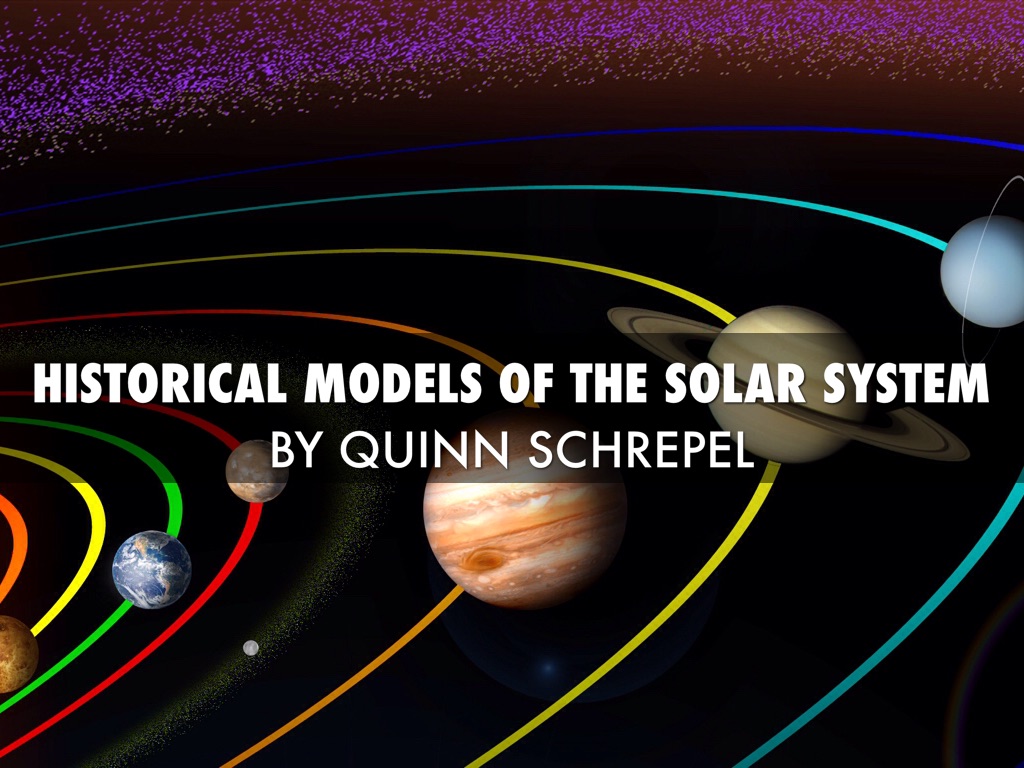 Historical Models Of The Solar System