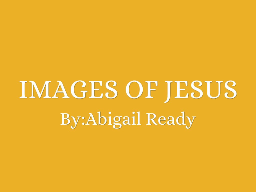 Images Of Jesus