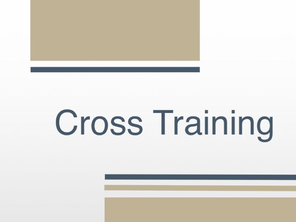 Cross Training SLPG
