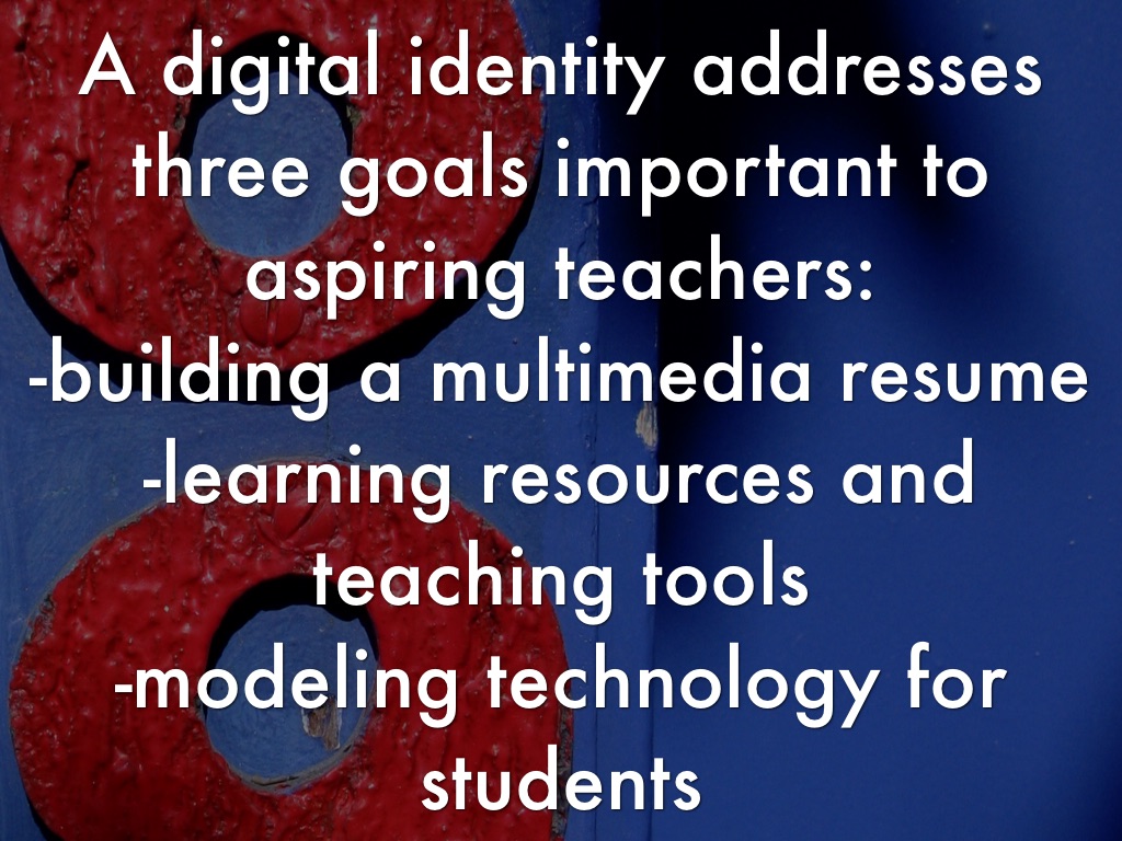 Digital Identity Project by angela Brisini