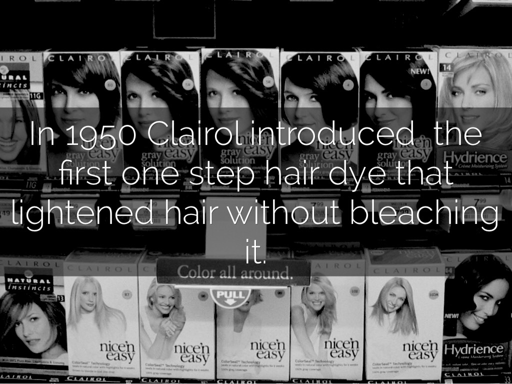 History Of Hair Dye by Taylor