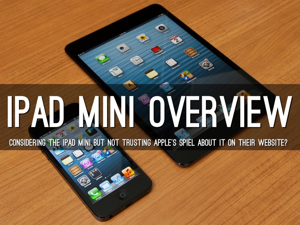 iPad Mini Overview