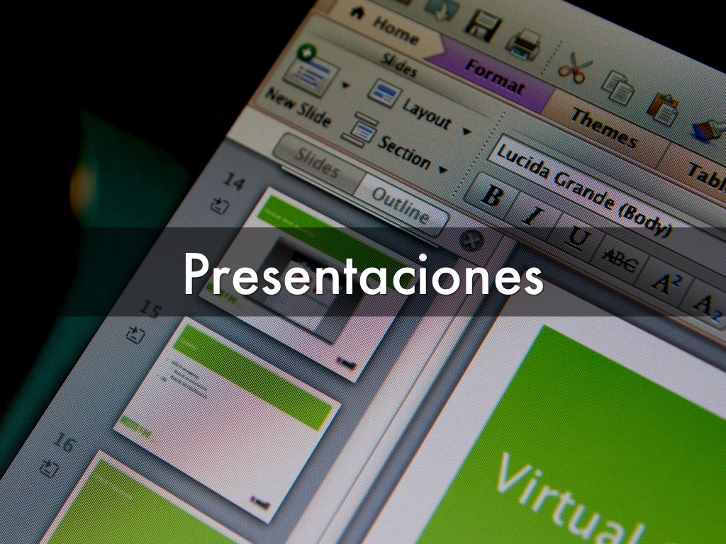 Presentaciones