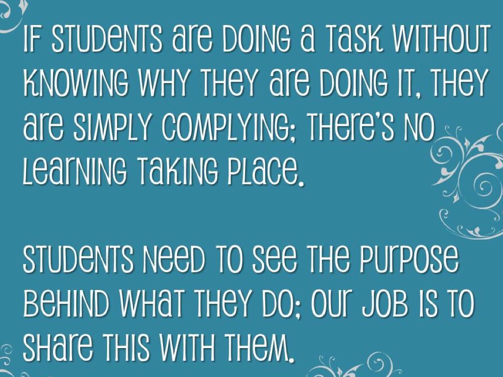 Assessing Student Progressed the Rubric Section