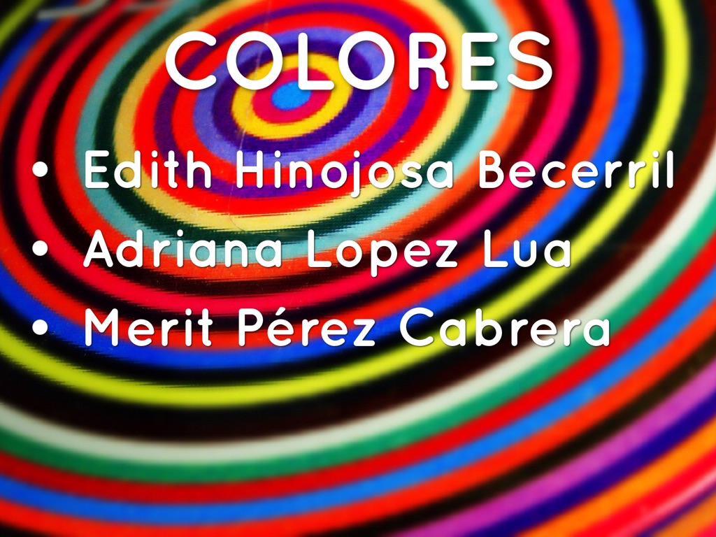 Colores
