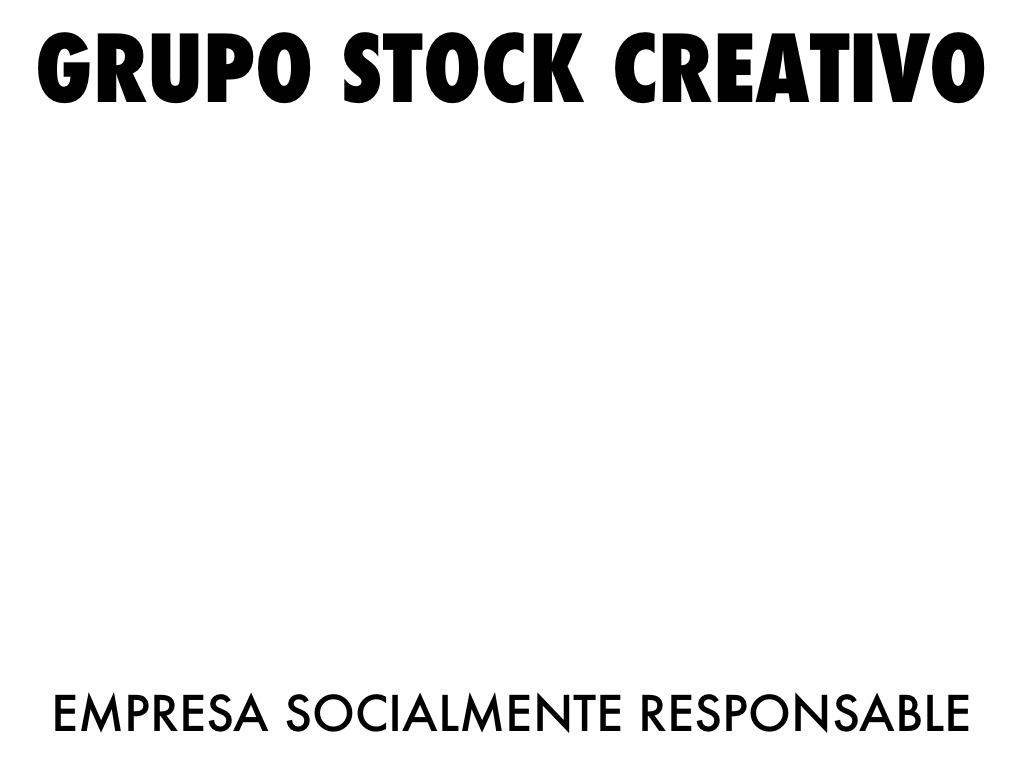Presentación Grupo Stock Creativo 