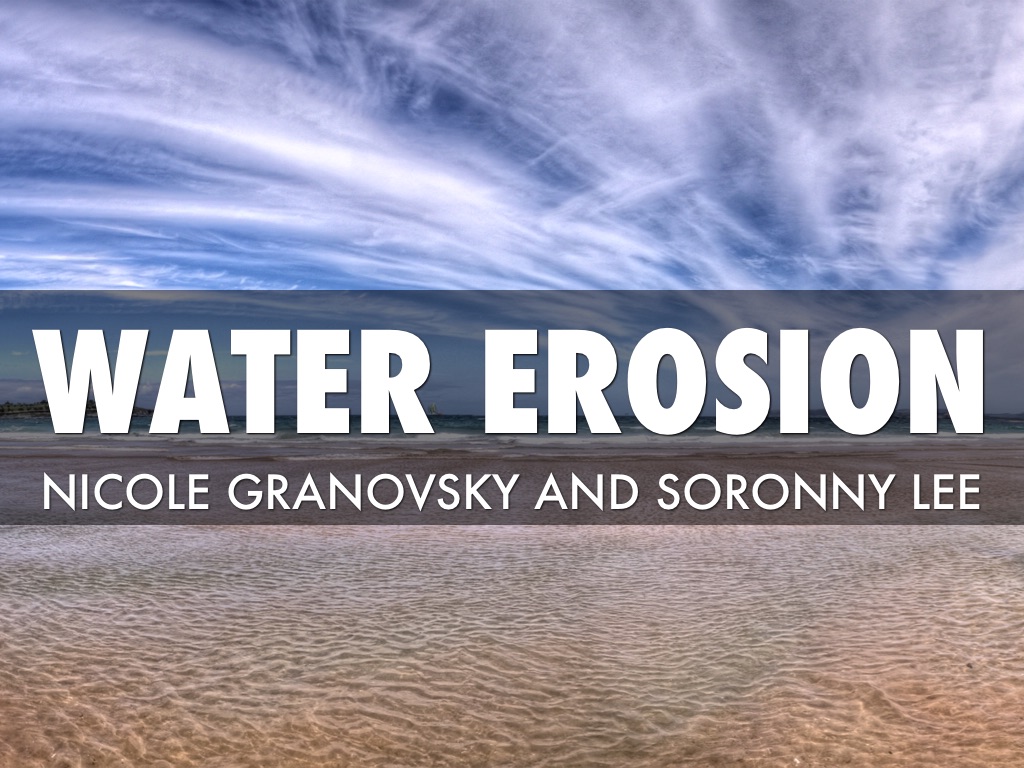 Water Erosion