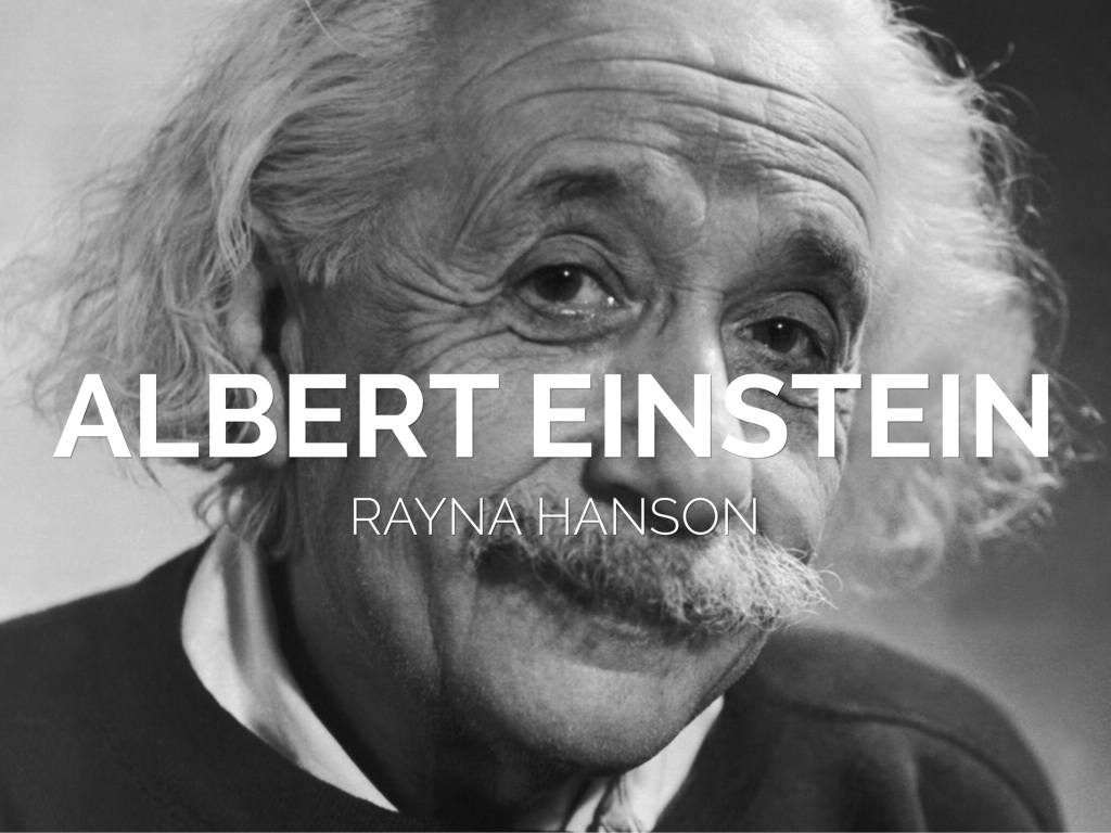 Albert Einstein 