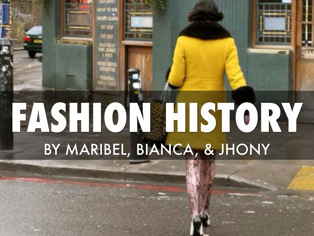 Fashion History