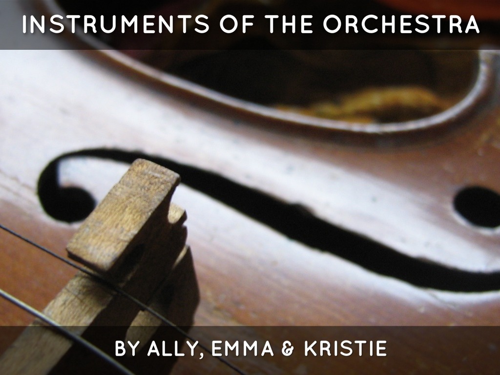 Instruments of the Orchestra