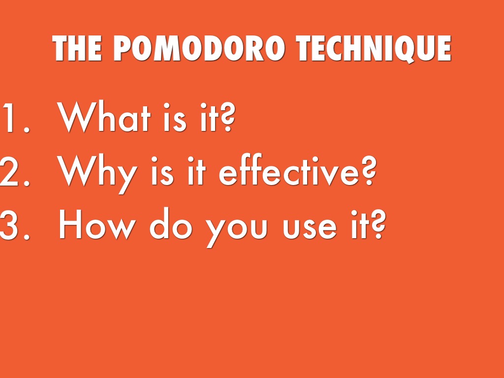 pomodoro technique download pomodoro technique download