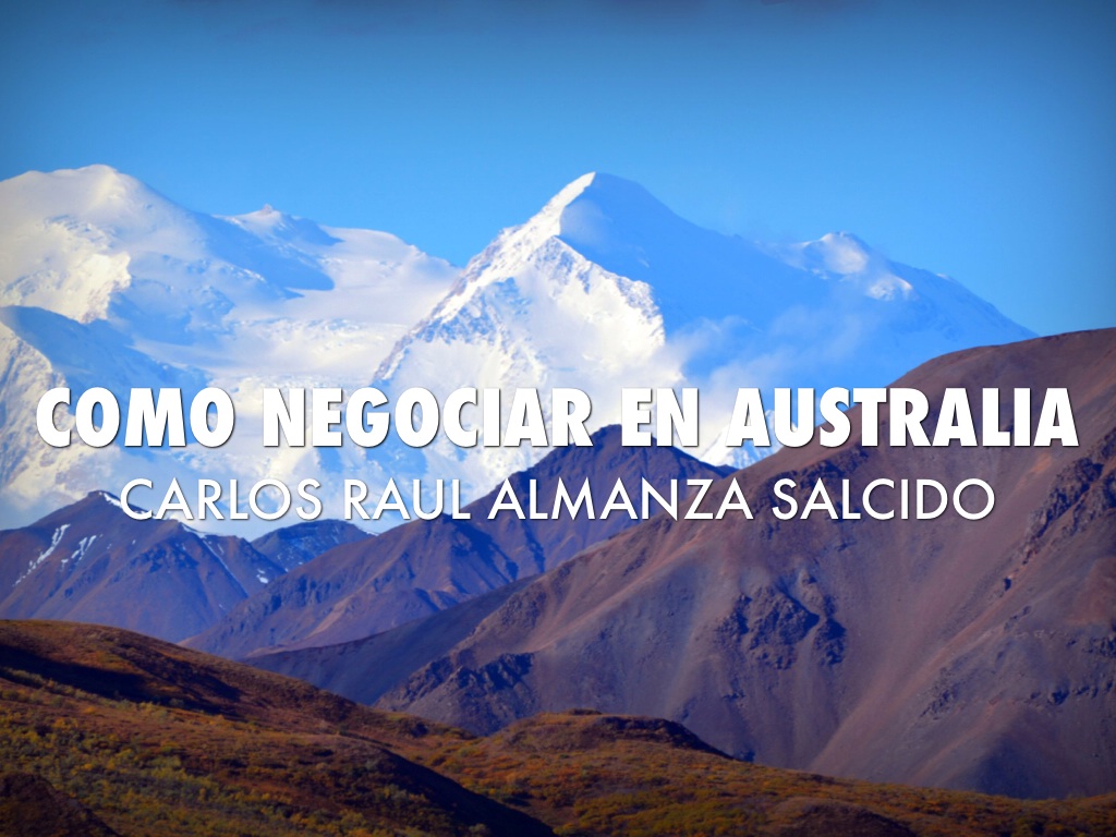 Como Negociar En Australia