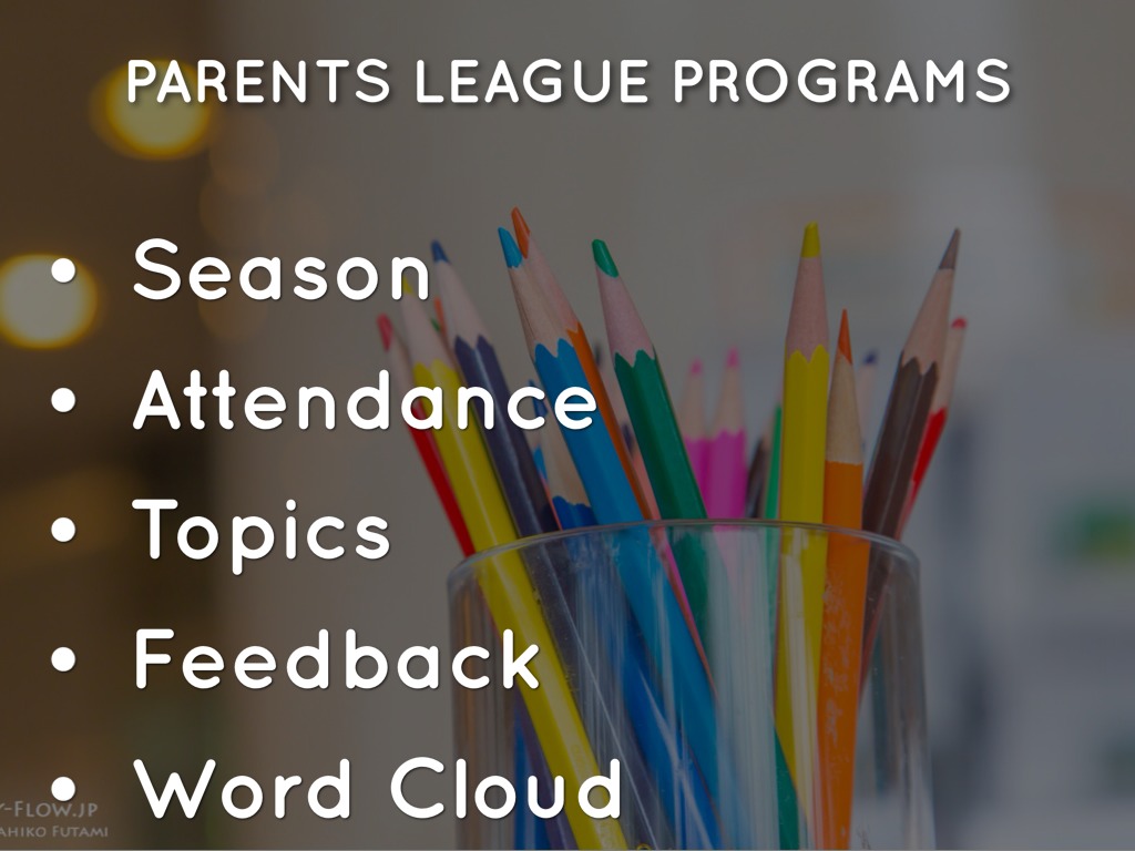 Parents League Programs