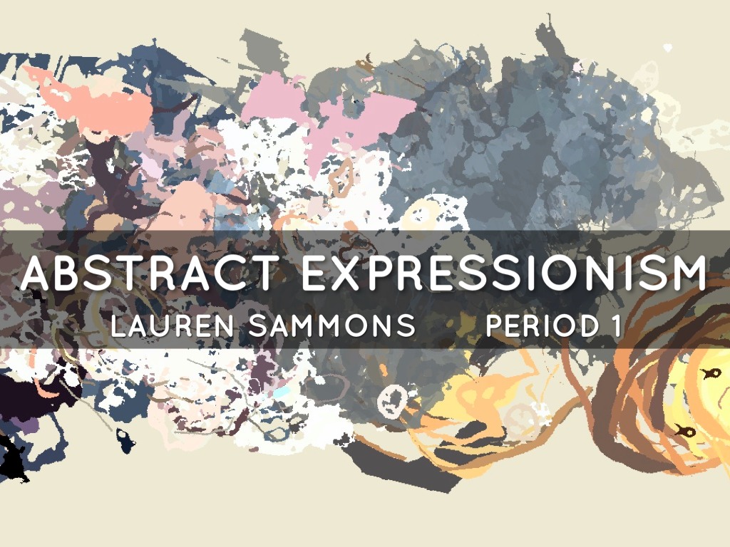 Abstract Expressionism