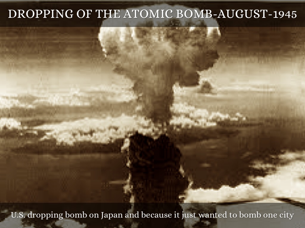 an argument in favor of the dropping of the atomic bomb on japan an argument in favor of the dropping of the atomic bomb on japan