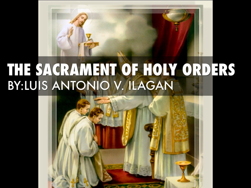 Sacrament of Holy Orders