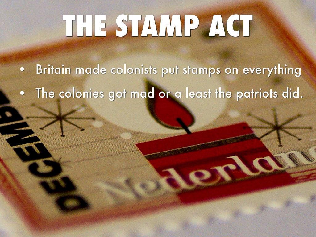 Stamp Act by bludlam