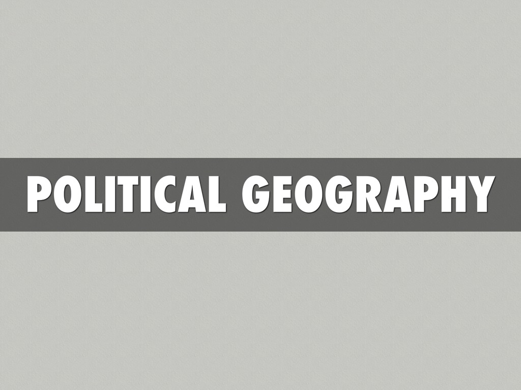 Political Geography 