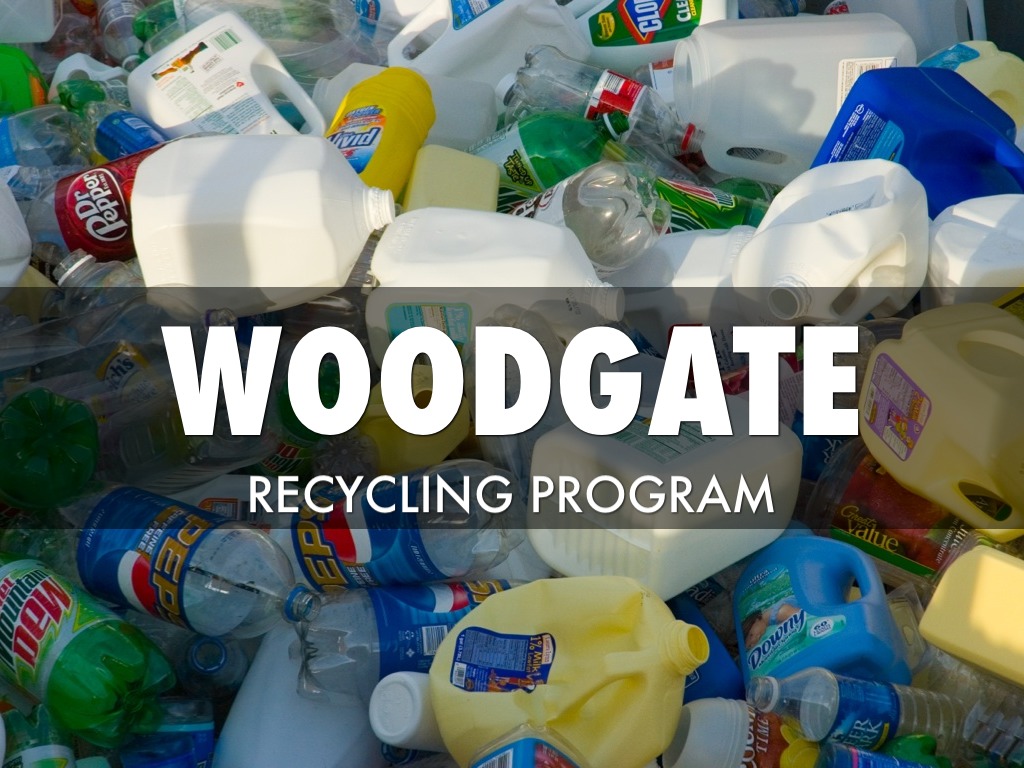 Woodgate Recycling Program