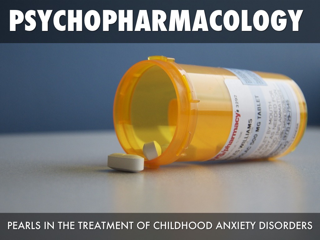 Pearls Anxiety Psychopharmacology 