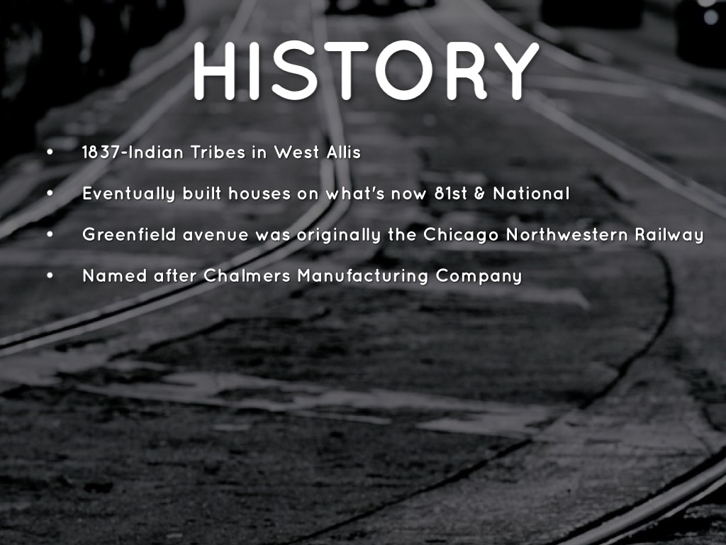 History of West Allis 