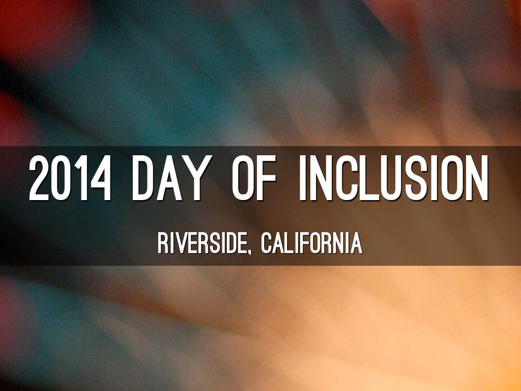 2014 Day of inclusion