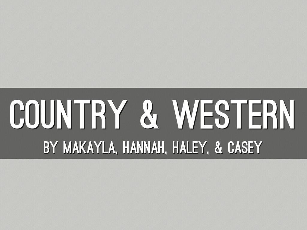 Country Western