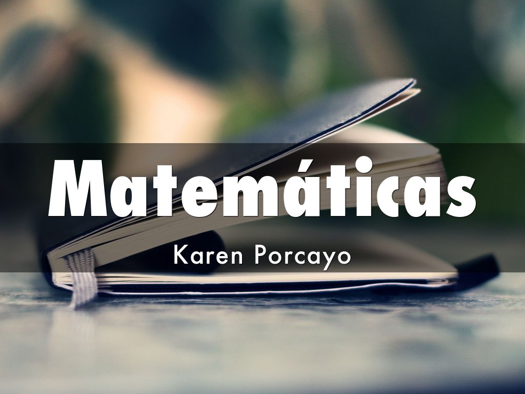 Matemáticas