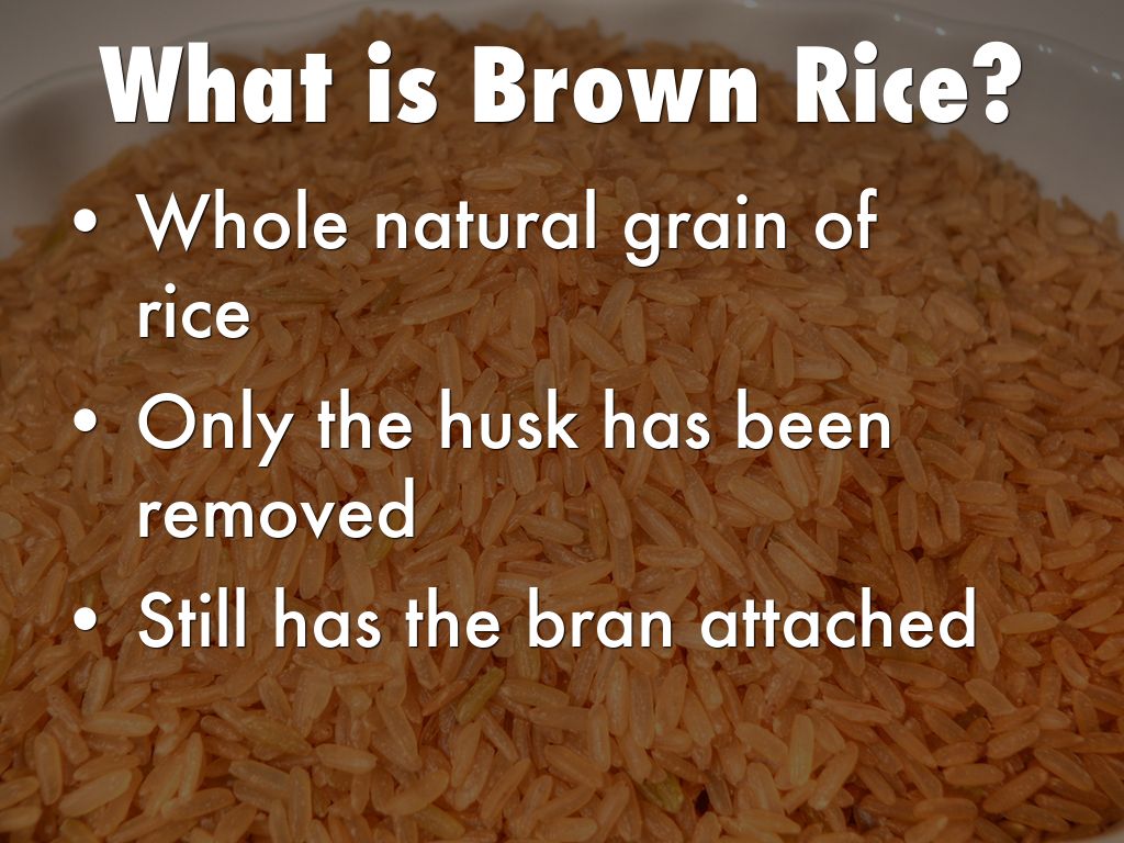 Rice by Brad Jennings