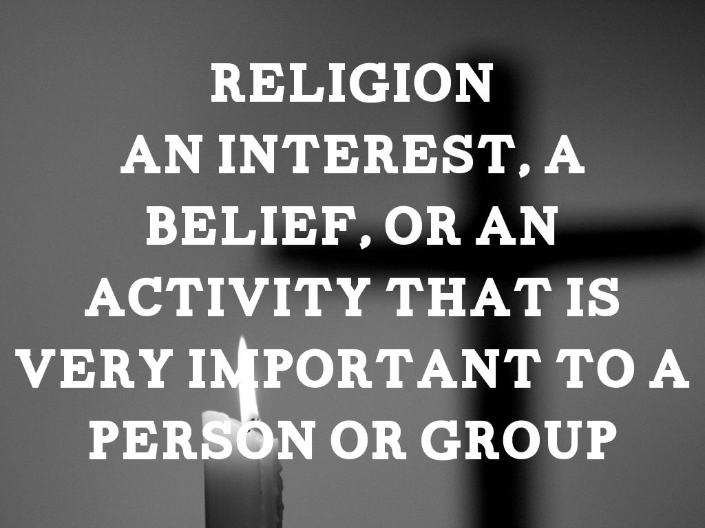 Religion Vocabulary 