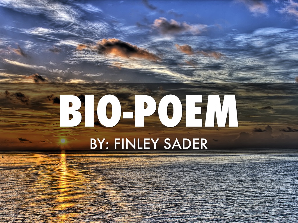 Bio-Poem