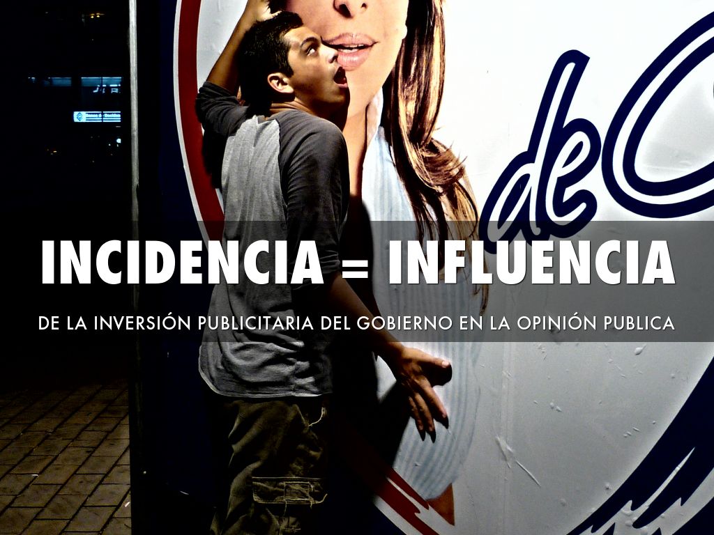 INCIDENCIA = INFLUENCIA