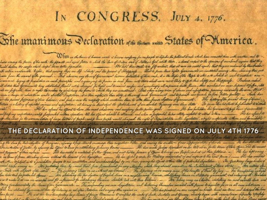 Documents Of New Nation Slideshow