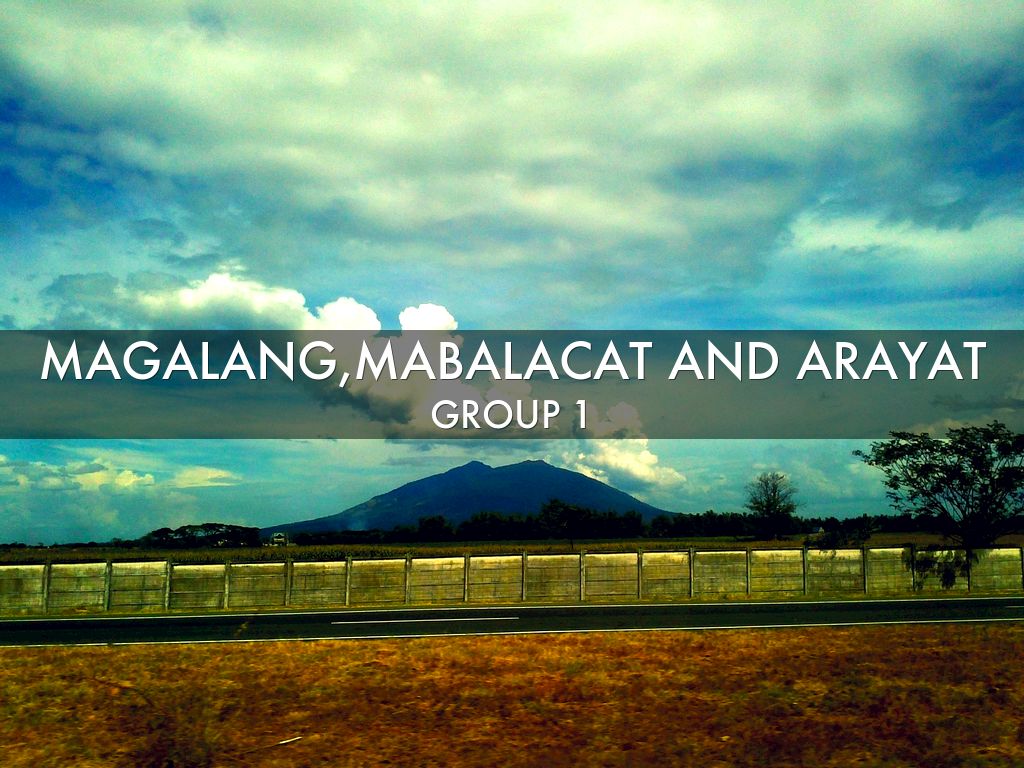 Magalang, Mabalacat And Arafat