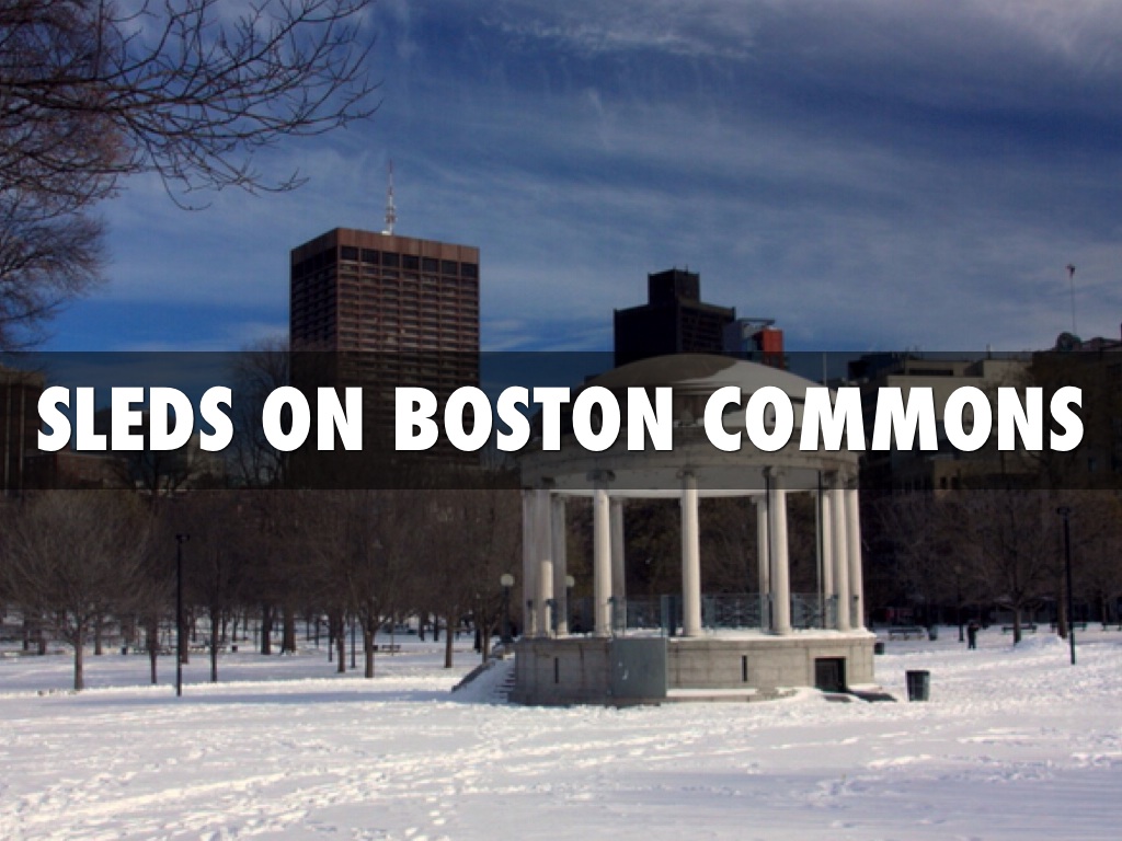 sleds On Boston