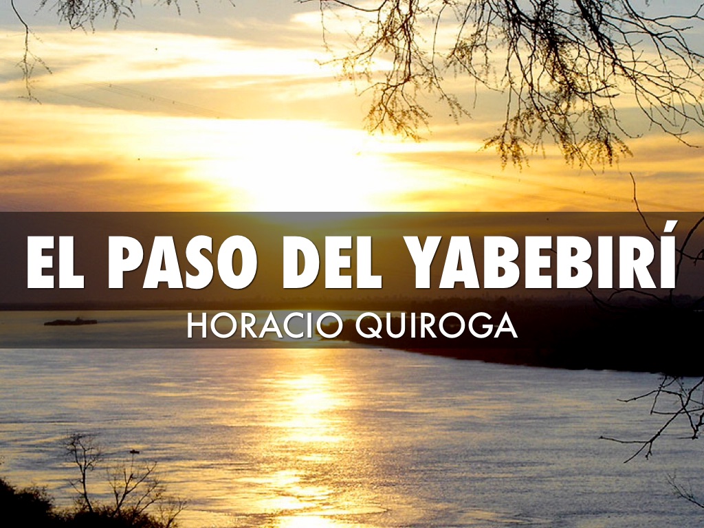 El paso del Yabebirí