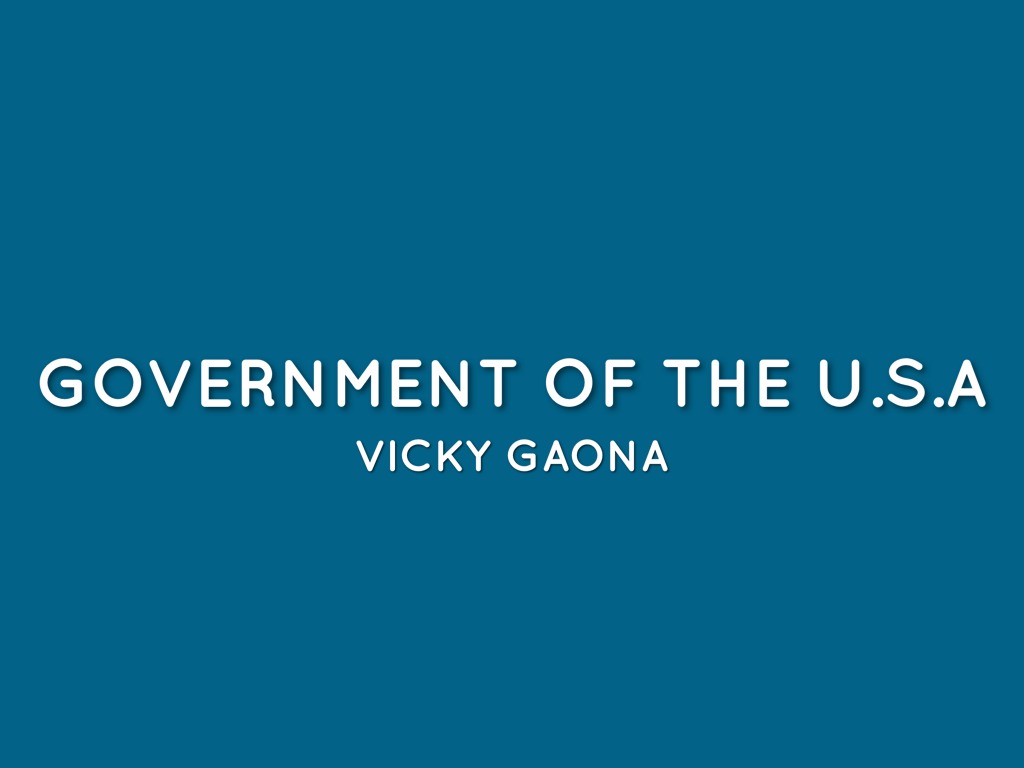 Branches Of Government 