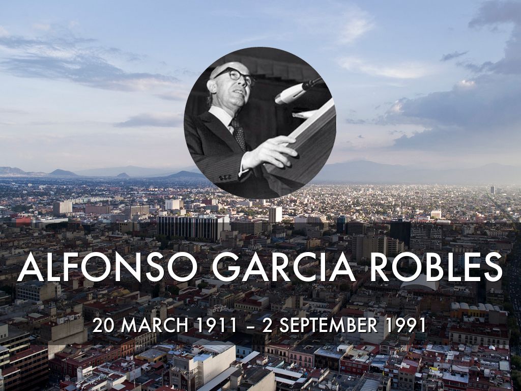 Alfonso Garcia Robles by Angela Davis