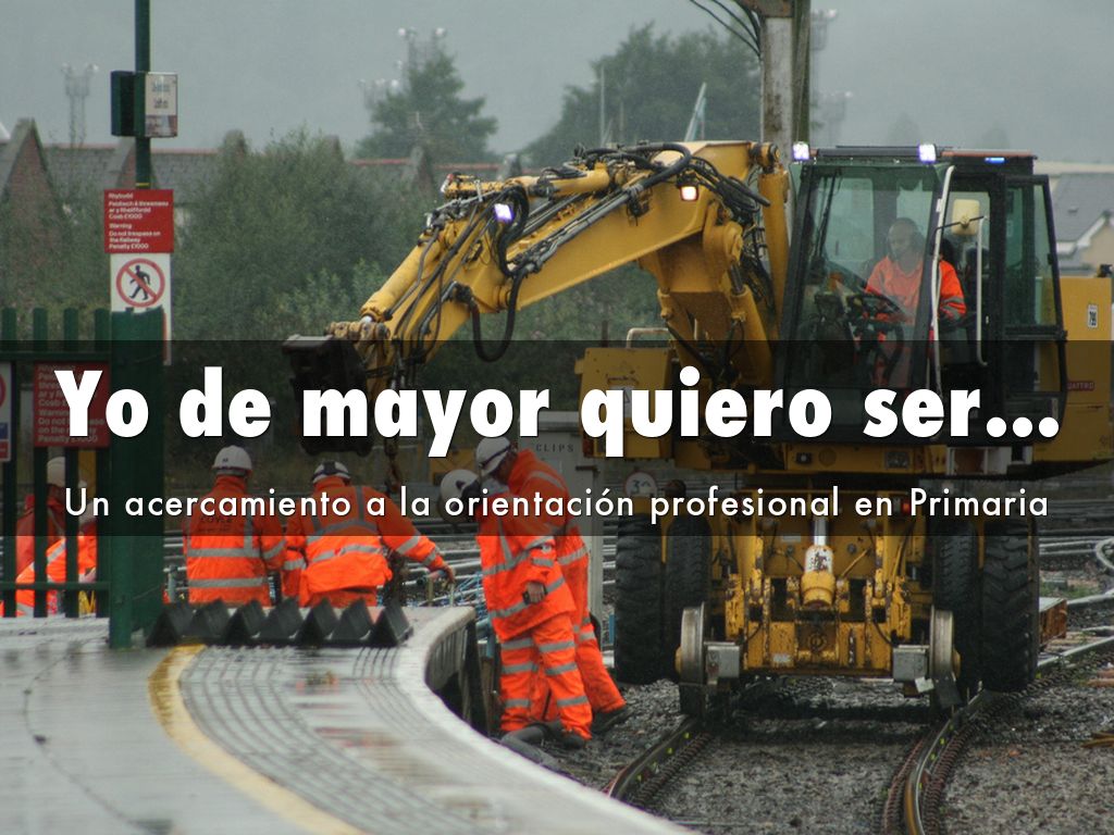 Yo de mayor quiero ser...