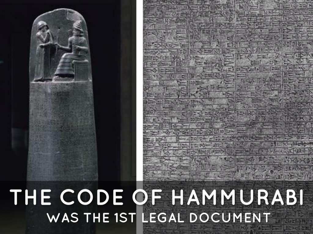 Codigo hammurabi donde esta