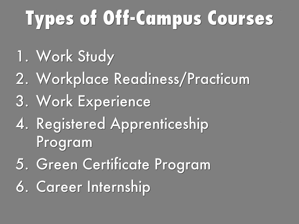 Off Campus Education by melaniewasylenko