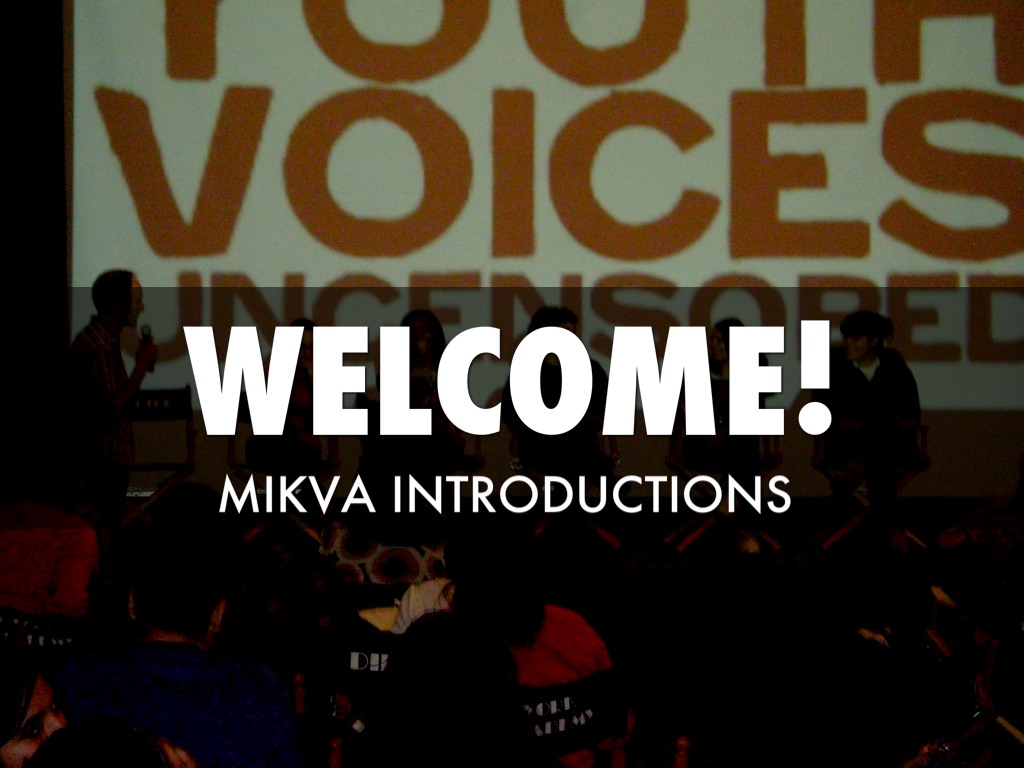 Mikva Panel