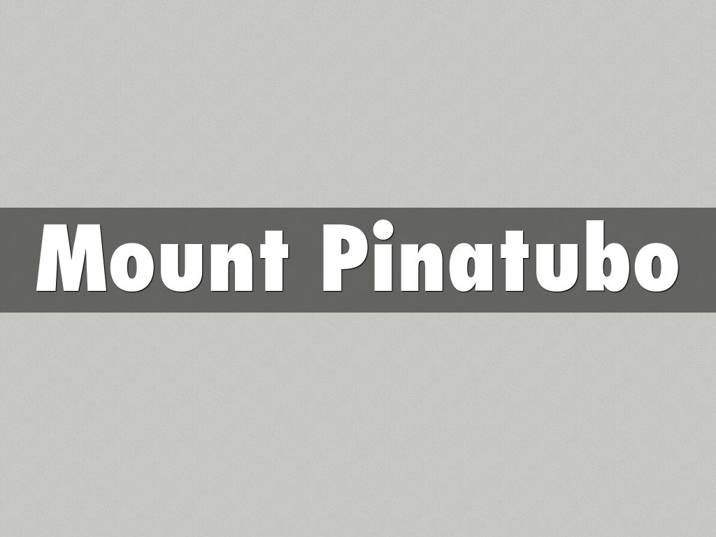 Mount Pinatubo