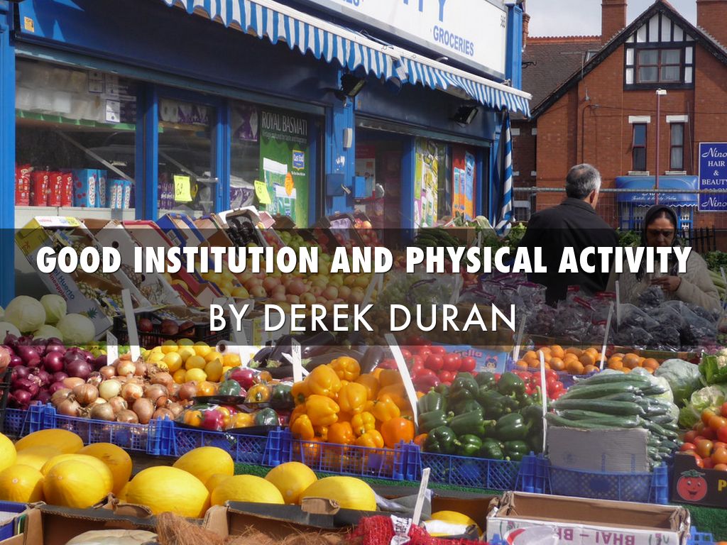 Good Institutions and Physical Activity