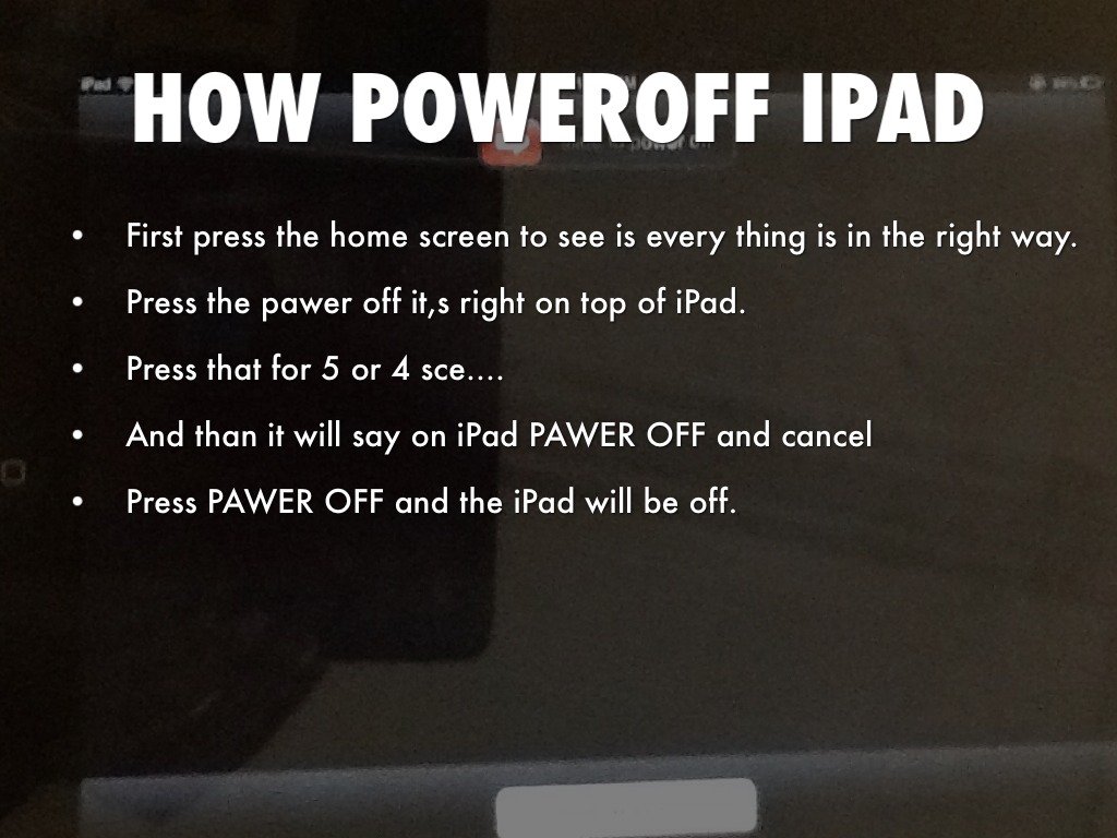 iPad Presentation 