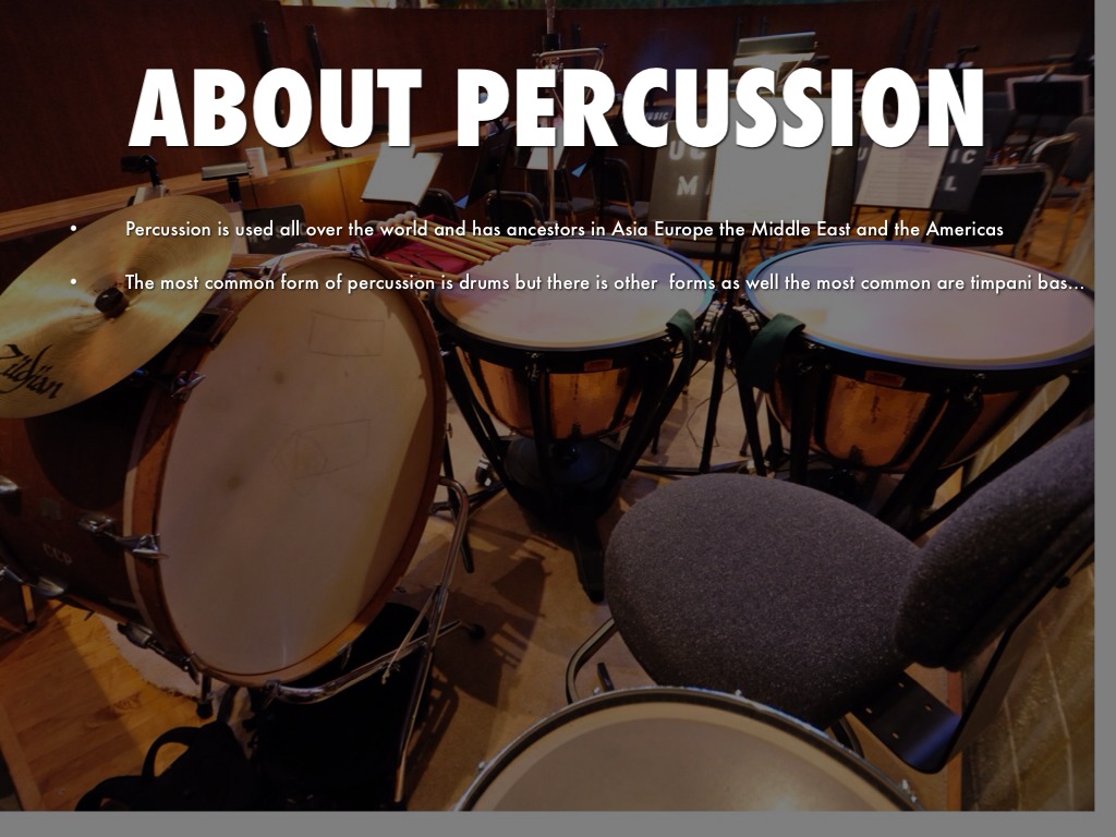 Percussion by Kelsey Blood