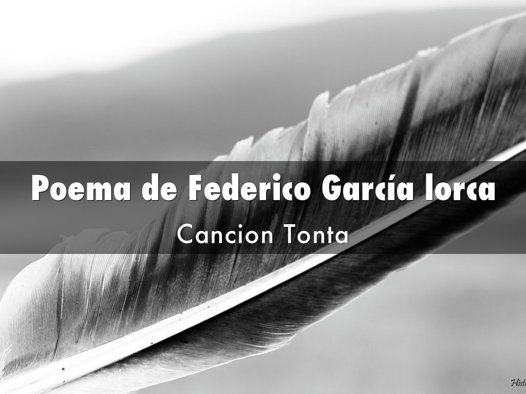 Poema de Federico García lorca