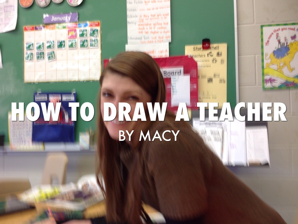 How To Draw A Teacher